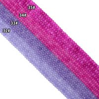 27 Colors 5x8mm Smooth Rondelle Jade Beads, Sku#U2330