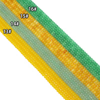 27 Colors 5x8mm Smooth Rondelle Jade Beads, Sku#U2330