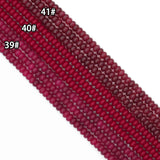 27 Colors 5x8mm Smooth Rondelle Jade Beads, Sku#U2330