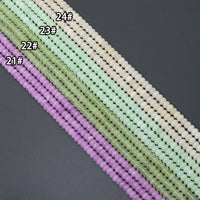 27 Colors 5x8mm Smooth Rondelle Jade Beads, Sku#U2330