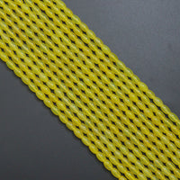 6x9mm Bright Yellow Rice Shape Agate, Sku#U2347