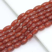 8x12mm/8x16mm Rice Shape Carnelian Beads, Sku#U2348