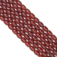 10x14mm Smooth Barrel Agate Bead, Sku#U2349