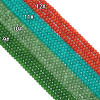 5x8mm Smooth Rondelle Jade Beads, Sku#U2352