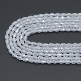 13 Colors Teardrop Shape Cubic Zirconia Beads, 4X6mm Rice Shape CZ beads, sku#U2364