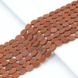 Natural Goldstone oval 6x8mm beads, Goldstone beads, 16inch full strand, sku#U2377