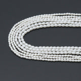 High Quality Rice Shape Swarovski Pearl Beads, U2380