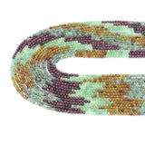 2mm Mixed Garnet Round Faceted Beads, Sku#U2383