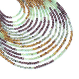 2mm Mixed Garnet Round Faceted Beads, Sku#U2383
