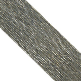 2x2mm Pyrite Faceted Cube Beads, Sku#U2403