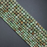 Genuine Green Quartz Round Smooth Beads,Sku#U2415