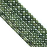 Genuine Canadian Jade Round Smooth Beads, Sku#U2418