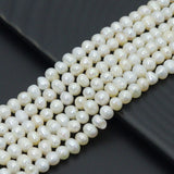 6-7mm Quality Natural Potato Freshwater pearl beads, U2420