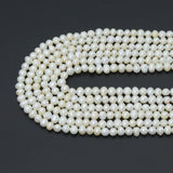 6-7mm Quality Natural Potato Freshwater pearl beads, U2420