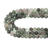 Genuine Chlorite Quartz Round Smooth Beads, Sku#U2421