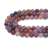 Genuine Super 7 Round Smooth Beads,Sku#U2423