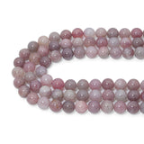 Madagascar Purple Rose Quartz Round Smooth Beads, SkU#U2424