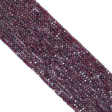 3x3mm Faceted Cube Quality Garnet Beads, Sku#U2425
