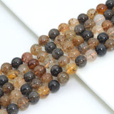 New!!! Genuine Herkimer Diamond Round Beads, Sku#U2426