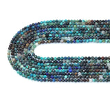 High Quality Chryscolla Round Faceted Beads, Sku#U2431