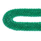 2x3mm/3x5mm Emerald Crystal Smooth Rice Shape Beads, Sku#U2446