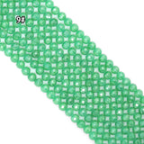 6mm Cubic Zirconia Round Faceted Beads, Sku#U2450