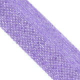 Light Purple CZ Round Faceted Beads, Sku#U2462