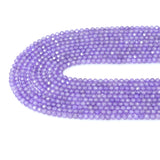 Light Purple CZ Round Faceted Beads, Sku#U2462