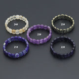 11x15mm Cushion Rectangle Cut Strtetchy Bracelet, Sku#U2466