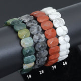 11x15mm Cushion Rectangle Cut Strtetchy Bracelet, Sku#U2466