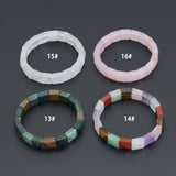12x12mm Cushion Square Cut Stretcgy Btacelet, Sku#U2467
