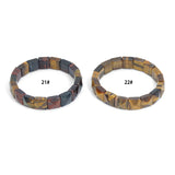 12x12mm Cushion Square Cut Stretcgy Btacelet, Sku#U2467