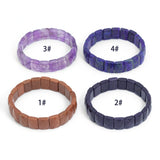 11x15mm Cushion Rectangle Cut Stretchy Bracelet, Sku#U2468