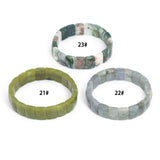 11x15mm Cushion Rectangle Cut Stretchy Bracelet, Sku#U2468