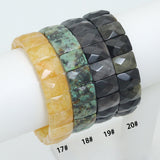 11x15mm Cushion Rectangle Cut Stretchy Bracelet, Sku#U2468