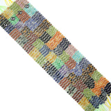 4mm Smooth Cube Mixed Stone Beads, Sku#U2469