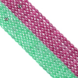 4x6mm Faceted Barrel Shape CZ Beads, Sku#U2476