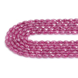 4x6mm Faceted Barrel Shape CZ Beads, Sku#U2476