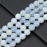 Opalite Round Faceted Beads, Sku#U2480