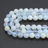 Opalite Round Faceted Beads, Sku#U2480