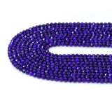 2mm/3mm High Quality Lapis Round Faceted Beads, Sku#U2482