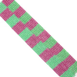 Green Pink Smooth Oval and Faceted Teardrop CZ Beads, Sku#U2486