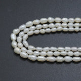 Quality Freshwater Pearl Rice Shape Beads, Sku#U2489