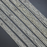 Quality Freshwater Pearl Rondelle Shape Beads, Sku#U2490