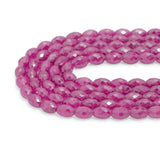 5x7mm Faceted Barrel Shape CZ Beads, Sku#U2494-2