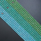 4x6mm Faceted Barrel Shape CZ Beads, Sku#U2494