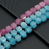 11x15mm Faceted Chunky Jade Beads, Sku#U2497