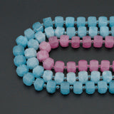 11x15mm Faceted Chunky Jade Beads, Sku#U2497