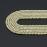2x3mm Faceted Rondelle CZ Beads, Sku#U2500