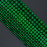 Yellow/Green/Red Jade Round Smooth Beads, Sku#U2511